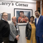 Larry Holmes’ Portrait Hangs Prominently in St. Luke’s Easton Hospital Lobby