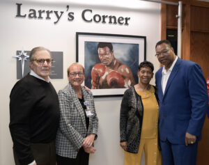 Larry Holmes portrait dedication