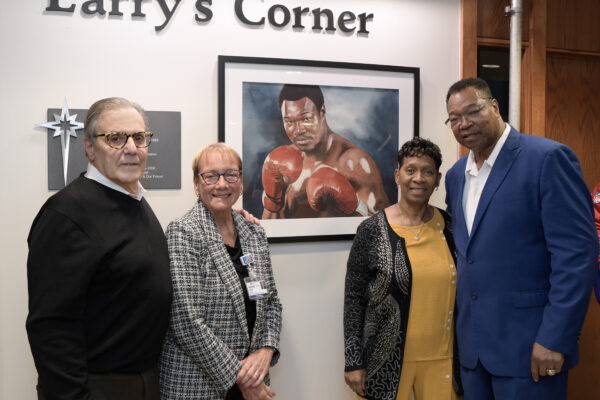 Larry Holmes portrait dedication